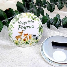 Ceylan Baskılı Kız Bebek Açacak Magnet Hediyelik 15 Adet