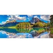 Castorland 600 Parça Kanada Emerald Gölü Panoramik Puzzle