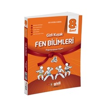 Gizli Yayınları 2025 8. Sınıf Fen Bilimleri Değerlendirme Föyleri Gizli Kuşak Serisi