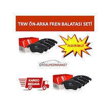 Volvo V50 Ön ve Arka Fren Balata 1.6 Tdci 115Hp 2004-2014 Trw