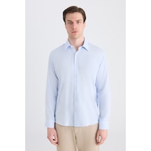 Twn Slim Fit Mavi Armürlü Gömlek 5ef02hd12282m Çok Renkli Twn Slim Fit Mavi Armürlü Gömlek 5ef02hd12282m Çok Renkli