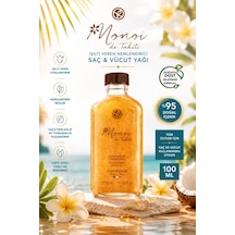 Işıltı Etkili Nemlendirici Ve Besleyici Monoi De Tahiti Vegan Saç Ve Vücut Yağı 100 Ml