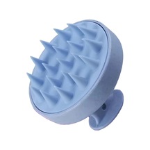 İzla Saç Masaj Tarağı Silikon Kafa Derisi Ve Vücut Masajı Duş Saç Fırçası