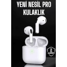 Beyaz Yeni Nesil Pro Bluetooth Kulaklık Yüksek Ses Kaliteli Anc Özelliği Mh-hs3484-3946