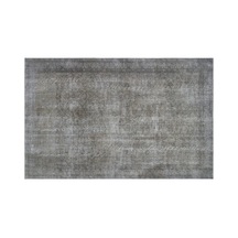 El Dokuması Vintage Yün-pamuk Gri Halı 29002 205 X 320 Cm