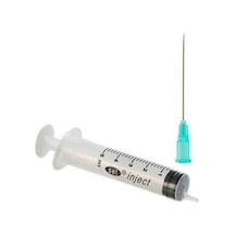 Set İnject Tıbset 5 CC Enjektör 3 Parça Yeşil 250 Adet