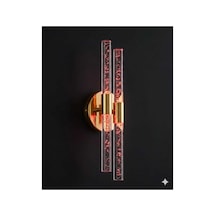 Bubbleflux Dubble Medium 40 Cm Modern Tasarım Led Aplik - Duvar Lambası - Gold - Elektrikli - Rgb Kumandalı Çok Renkli
