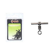 Captain 5127 Tube T Fırdöndü 10'lu Paket Black Nikel 3