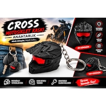 Cross Motosiklet Anahtarlık , Motosiklet Kaskı Şeklinde Anahtarlık , Hediyelik Kask Motocross Anahta
