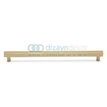 Cube Kare Boy Çubuk Kulp Parlak Altın 320 Mm. 208800