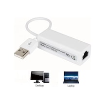 Kablolu Usb To Ethernet Çevirici, 2.0, Kurulum Gerektirmez