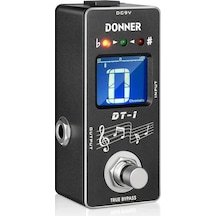 Donner Dt 1 Tuner Pedal Siyah