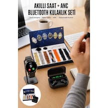 Mey İthalat Yeni Model Akıllı Saat Ve Ucuz Kaliteli Bluetooth Kulaklık Amoled Ekran Aynalı