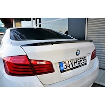 Bmw F10 Bagaj Üstü Spoiler Performans Sitil Boyalı Parlak Siyah
