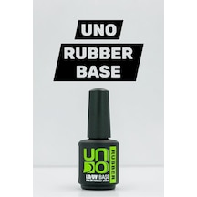 Uno Rubber Base Coat 15ml Protez Tırnak Jeli Baz Kat Rubber Base Gel Rubber Base