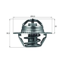 Mahle-knecht-behr Tx8888d Termostat Peugeot 106 -306 Xsara 1.6 Tu5jp 04 08 7910011101
