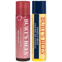 Burt’s Bees Vanilya Aromalı Dudak Bakım Kremi + Red Dahlia Tinted Lip Balm 4.25 G