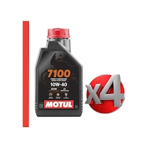 7100 10w40 1lt %100 Sentetik 4t Motor Yağ 4 Adet Yeni Tarihli Ürün