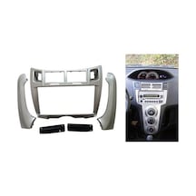 Toyota Yaris 2007-2011 Gri 6gb Ram 128gb Hafıza 8 Çekirdek Carplay Kamera Android Multimedya 9"