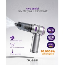 Truebo Cvs Serisi Pratik Şarjlı Araç İçi Süpürge 1