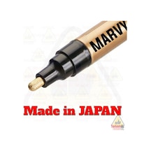 Marvy Araç Kaporta Rötuş Siyah Boya Kalemi (Çok Kaliteli) Japon
