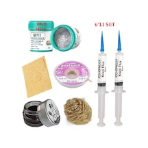 Best Krem Lehim 183 C 50gr Havya Uc Temizleyici Flux Lehim Toplama Cp-2015 Lehim Emme Teli Seti1 Tk04