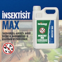 Insektisit Max 5 Lt Böcek Ilaci Tahtakurusu Karinca Akrep Kene Orumcek Hamambocegi Karasinek Bocek İlaci