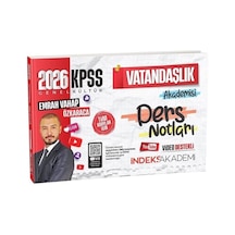 2026 Kpss Vatandaşlık Akademisi Video Ders Notları - Emrah Vahap Özkaraca İndeks Akademi Yayıncılık