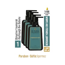 %100 Doğal Zeytinyağlı Bergamot Kokulu Sıvı El Sabun Yoğun Nemlen 84540781