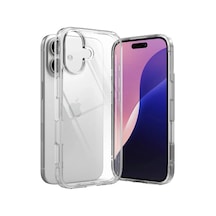Apple iPhone  Uyumlu  17 Lüx Şeffaf Silikon - Şeffaf