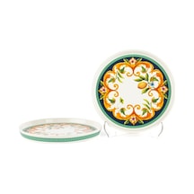 Mikasa Moor Capri Flora 2li Mini Sunum Tabağı 15cm P388.119710 Çok Renkli
