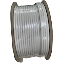 Yeşim Rg6 U6 Beyaz Tv Kablosu 100 Metre