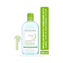 Bioderma Sebium H2O Yüz ve Makyaj Temizleme Suyu 500 ML