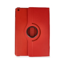 İpad Pro 11 2024 Kılıf 360 Tablet Deri Kılıf - Kırmızı Diğer