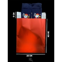 20 Adet 25x35 Cm Bantlı Metalize Lüks Hediye Paketi Poşeti, Hediye Poşeti 25x30+5 Cm, Kırmızı