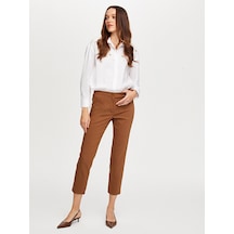 Faik Sönmez Slim Fit Klasik Pantolon W26pnt003 Bw26pnt00330 Kahve