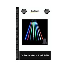 3.2m Meteor Led Rgb Duvar Işığı Parlak Lamba Bahçe Lambası