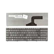 Asus Uyumlu K53SM, K53SV, K54LY, K72DR Notebook Klavye (Siyah TR) (Pars Power) Füme - Çerçevesiz 702384