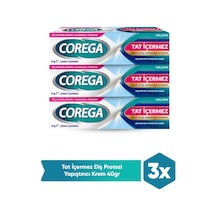 Corega Tat İçermez Yapıştırıcı Krem 3 x 40 G