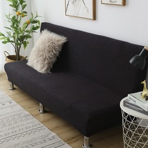 Qingmipy Esnek Mikrofiber Koltuk Yatak Örtüsü - Siyah, Orta Boy 160-190cm , Lekelere Karşı Koruma, Çocuk Ve Evcil Hayvanlar İçin İdeal Siyah