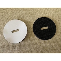 Yapışkanlı Yuvarlak Cırt Bant 56mm Tek Taraf 10 Adet