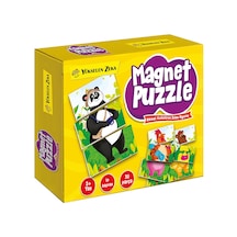 2+ Yaş Magnet Puzzle 4 Adet