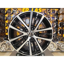 4 Adet Volkswagen 7 17 5 112 Et54 57.1 Black Mack Jant Revize Edilmiş Takım