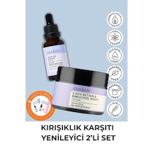 Kırışıklık Karşıtı Yenileyici 2 Li Set İnce Çizgi Azaltıcı, Cilt Yenileyici, Anti-aging Bakım