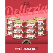 Reflex Plus Delizzia Yetişkin Dana Etli Gravy Kedi Maması 12x85 Gram