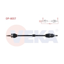 Opel Astra K 1.0 T - 1.4 M-t 2015 / Astra K Sw 1.0ı Turbo A-t 2015 Komple Aks On Sag Uzunluk 956mm Opel Astra K 1.0 T - 1.4 M-t 2015 / Astra K Sw 1.0ı Turbo A-t 2015 Komple Aks On Sag Uzunluk 956mm
