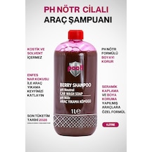 Cilalı Oto Şampuanı Ph Nötr Araba Şampuanı 1 Litre Konsantre 1/128 Oran Oto Yıkama Şampuan