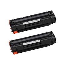 Melsan Canon Crg-737 Toner Uyumlu 2 Adet  Uyumlu - Yüksek Kapasite
