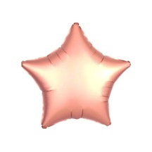 Rosegold Yıldız Folyo Balon - 18 Inç 45 Cm - Yıldız