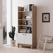 Tr 1959 Mystıc Kitaplık 165 X 69 Cm Sepet-beyaz Diğer
